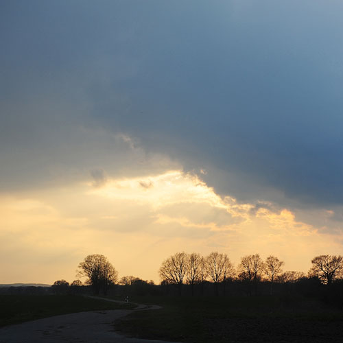 Abendweg im Wendland